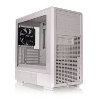Thermaltake Retro 260 TG Micro Tower ATX PC Case,  Retro Style Front panel and a Tempered Glass Side panel , and supports up to a 280mm AIO for maximum cooling efficiency, Beige