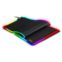 Genius GX-PAD 800S RGB RGB Soft Gaming Mouse Pad-Large, Oversized Glowing Led Extended Mouse Pad, 800 x 300 x 3mm, Spill-Resistant