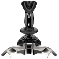 Genius MaxFire F27 USB Flight Joystick, 4 Axis, 12 Function Button, Non-Slip, Compatible with PC-Based Flight Simulators