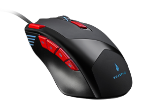 SUREFIRE EAGLE CLAW GAMING MOUSE WITH 9 PROGRAMMABLE BUTTONS