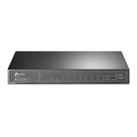 TP-Link JetStream TL-SG2210P 10-Port Metal Gigabit Smart Switch with 8-Port PoE+ (61W)