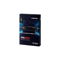 Samsung 990 PRO(MZ-V9P2T0BW) 2TB NVMe SSD, PCIe Gen4, M.2 Interface, 2280, Read 7450 MB/s, Write 6900 MB/s, 5 Year Warranty