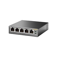 TP-Link TL-SG1005P 5-Port Metal Gigabit Desktop PoE Switch with 4-Port PoE+ (65W)