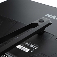 Hannspree HC272PFB 27 Inch Monitor, WQHD, 4ms, 75Hz, HDMI, Display Port, Speakers, VESA, Tilt, Frameless