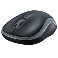 Logitech M185 Wireless Black & Grey Mouse