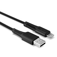Lindy 31319 0.5m USB-A (M) 2.0 To Lightening (M) MFi Certified 480Mbps Cable - Black