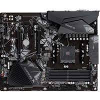Gigabyte B550 GAMING X V2 AMD AM4 Socket Motherboard, ATX, 4x DDR4 Slots, 2x M.2 Sockets, 1x USB-C Port, Fitted I/O Shield, GbE LAN, 1x DVI-D / 1x HDMI Port