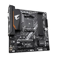 Gigabyte B550M AORUS ELITE Ultra Durable AMD AM4 Socket Motherboard, Micro-ATX, 4x DDR4 Slots, 2x M.2 Sockets, Fitted I/O Shield, GbE LAN, 1x DVI-D / 1x HDMI Port