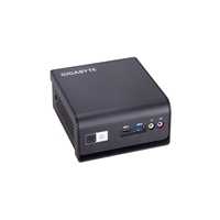 Gigabyte BRIX GB-BMPD-6005 Barebone Kit, Intel Pentium Silver N6005 2.0GHz Quad Core CPU,1 x DDR4 SO-DIMM Slot, 1 x M.2-2280 Slot, 1 x 2.5 Inch SATA III Bay, Wireless AC & Bluetooth 4.2