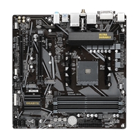 Gigabyte B550M DS3H AC Ultra Durable AMD AM4 Socket Motherboard, Micro-ATX, 4x DDR4 Slots, 2x M.2 Sockets, GbE LAN, Wi-Fi 5, 1x DVI-D / 1x HDMI Port