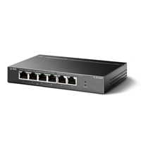 TP-Link TL-SF1006P 6-Port 10/100Mbps Metal Desktop PoE Switch with 4-Port PoE+ (67W)