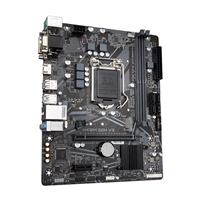 Gigabyte H410M S2H V2 Motherboard, Intel Socket 1200, 10th Gen, Micro ATX, Intel Ultra Durable with GIGABYTE Gaming GbE LAN, PCIe Gen3 x4 M.2, HDMI / DVI-D/ D-Sub Ports for Multiple Display, Anti-Sulfur Resistor, Smart Fan 5