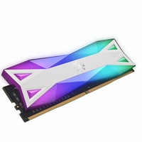 Adata XPG Spectrix D60G AX4U320016G16A-ST60 DDR4 3200MHz 16GB (1 x 16GB) RGB System Memory, White