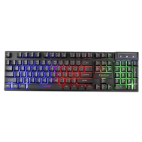 Marvo Scorpion Keyboard and Mouse Bundle featuring Marvo Scorpion K605 3 Colour LED Backlit USB 2.0 Frameless UK Layout Gaming Keyboard & Marvo Scorpion M292 Capo 20 USB RGB Programmable Gaming Mouse