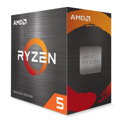 AMD Ryzen 5 5600X 6 Core AM4 Processor, 12 Threads, 3.7Ghz up to 4.6Ghz Turbo, 35MB Cache, 65W, with Wraith Stealth Cooler, No Graphics