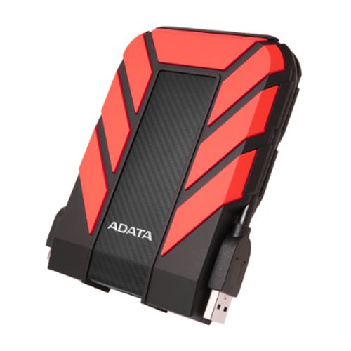 Adata HD710 Pro Durable 1TB USB 3.1 Portable External Hard Drive IP68 Waterproof, Shockproof, Dustproof, Red
