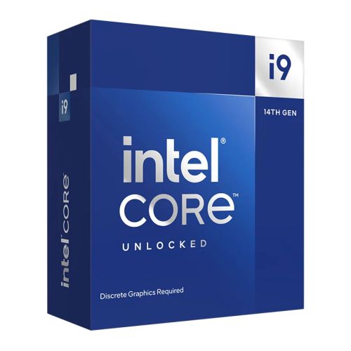 Intel Core i9 14900KF 24 Core Processor, 32 Threads, 3.0GHz up to 5.8GHz Turbo Raptor Lake Socket LGA 1700 36MB Cache, 125W, Maximum Turbo Power 253W, No Graphics, No Cooler