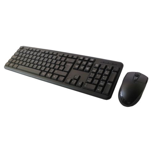 BUILDIT LK-500 Wired Keyboard and Mouse Desktop Kit, USB, Multimedia, Retail