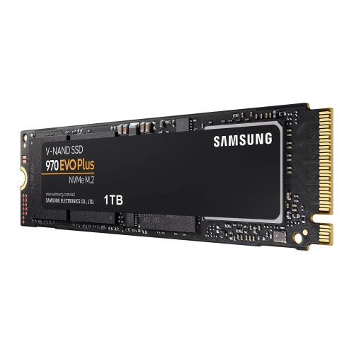 Samsung 970 EVO PLUS (MZ-V7S1T0BW) 1TB NVMe SSD, M.2 Interface, PCIe Gen3, 2280, Read 3500MB/s, Write 3300MB/s, 5 Year Warranty