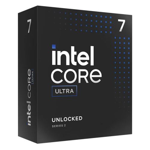 Intel Core Ultra 7 265K 20 Core, 20 Threads, 3.9Ghz up to 5.5Ghz Arrow Lake Processor LGA 1851, 36MB Cache, 125w, 250w Maximum Turbo Power, Arc Xe2 Graphics 64EU, No Cooler