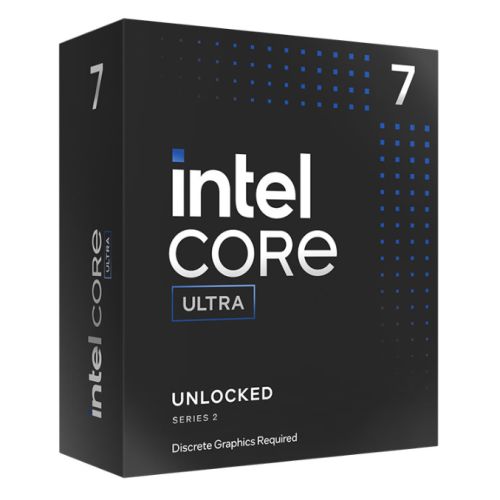 Intel Core Ultra 7 265KF 20 Core, 20 Threads, 3.9GHz up to 5.5GHz Arrow Lake Processor LGA 1851, 36MB Cache, 125W, 250W Maximum Turbo Power, No Graphics, No Cooler