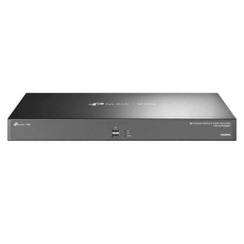 TP-LINK (VIGI NVR4064H) 64-Channel NVR, No HDD (Max 64TB), 64-Channel Live View, 4K HDMI Video Output, Remote Monitoring, H.265+
