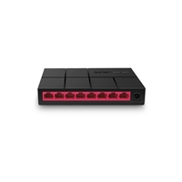 Mercusys (MS108G) 8-Port Gigabit Unmanaged Desktop Switch, Plastic Case