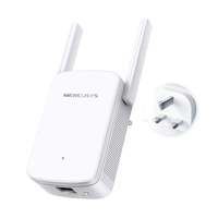 Mercusys (ME30) AC1200 (300+867) Dual Band Wi-Fi Wall-Plug Range Extender, 10/100 Port, AP Mode