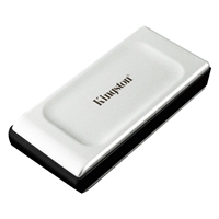 Kingston XS2000 1TB Pocket Size External SSD, USB 3.2 Gen2x2 Type-C, IP55 Water & Dust Resistant, Ruggedised Sleeve for Drop Protection