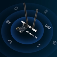 Mercusys (MA30E) AC1200 Dual Band Wi-Fi Bluetooth PCI Express Adapter, Bluetooth 5.0, MU-MIMO, WPA3 Security