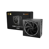 be quiet! Pure Power 13 M 850W is ATX 3.1 compliant and PCIe 5.1 compatible,10-year manufacturer's warranty.
