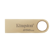 Kingston 256GB DataTraveler SE9 G3 Memory Pen, USB 3.2 Gen1 Type-A, Metal Gold Casing