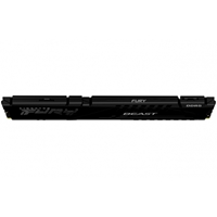 Kingston FURY Beast KF552C40BB-16 Gaming System Memory, DDR5, 5200MHz, 1 x 16Gb, Black Heatsink, 288 Pin, 1.25v, CL40