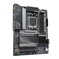 Gigabyte B650 AORUS ELITE AX V2 AMD AM5 Socket Motherboard, ATX, 4x DDR5 Slots, 3x M.2 Sockets, 1x USB-C Port, Fitted I/O Shield, 2.5GbE LAN, Wi-Fi 6E, 1x Display Port 1.4 / 1x HDMI Ports