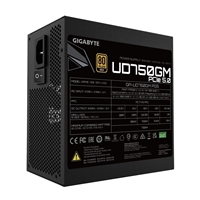 Gigabyte UD750GM PG5,750W, Fully Modular, 80 Plus Gold Certified, PCIe Gen 5 & Intel ATX 3.0 Ready, Ultra Durable with Smart Hydraulic Fan, 5-Year Warranty