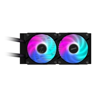 Gigabyte Aorus Waterforce II 240 Liquid AIO Cooler, 240mm Radiator with Dual 120mm ARGB Fans, 330* Rotatable Block, Intel LGA 1700 & AMD AM5 Compatible