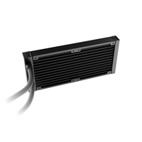 be quiet! Light Loop 240mm Liquid Cooler - High-Performance ARGB All-in-One Water Cooling System with Dual Light Wings LX PWM Fans