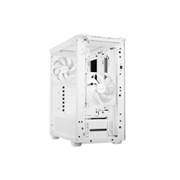 be quiet! Pure Base 501 Airflow Window White ATX Mid Tower Case with USB-A, USB-C, 2 x Pure Wings 2 140mm Black PWM Fans, Sleek Front Panel and Airflow Cover