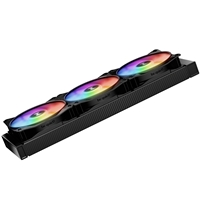 be quiet! Light Wings LX 120mm PWM High-Speed Fan, ARGB Lighting, Black, Ultra-Quiet Operation, High Airflow, Rifle Bearing, Daisy-Chaining Support, 3-Pack