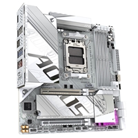 Gigabyte B850M AORUS ELITE WIFI6E ICE AMD AM5 Socket Motherboard, Micro-ATX, 4x DDR5 Slots, 2x M.2 Sockets, 2x USB-C Port, Fitted I/O Shield, 2.5GbE LAN, Wi-Fi 6E, 1x DisplayPort / 1x HDMI Port