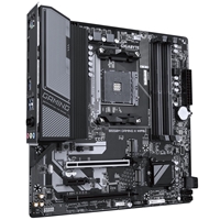 Gigabyte B550M GAMING X WIFI6 AMD AM4 Socket Motherboard, Micro-ATX, 4x DDR4 Slots, 2x M.2 Sockets, 1x USB-C Port, Fitted I/O Shield, GbE LAN, Wi-Fi 6, 1x DisplayPort / 1x HDMI Port