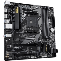 Gigabyte B550M DS3H R2 AMD AM4 Socket Micro ATX Motherboard, Dual Channel DDR4, 4x DIMMS, 2x M.2 slots, including PCIe 4.0 x1