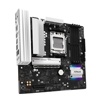 ASRock A620AM PRO RS AMD Socket AM5 Motherboard, 4 x DDR5 DIMM Slots, 1 x M.2 Socket (Key E), 2 x USB 3.2 Type-C, 2.5G LAN, 1 x HDMI Port/ 1 x Display Port