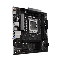 ASRock H810M-H Intel Socket 1851 Motherboard, 2 x DDR5 DIMM Slots, 1 x Hyper M.2 Socket , ASRock Intel 4-Layer Memory POOL 1 x HDMI Port