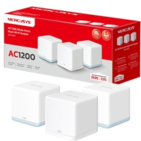 Mercusys Halo H1200G AC1200 Whole Home Mesh Wi-Fi System (3 Pack)