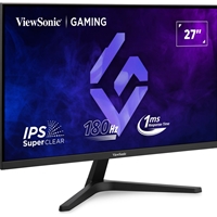 Viewsonic VX27G1-HD 27 Inch IPS Gaming Monitor, Full HD, 180Hz, G-sync, 2xHDMI, DisplayPort, 1ms, VESA