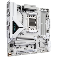 Gigabyte B850M Eagle WIFI6E ICE AMD AM5 Socket Motherboard, Micro ATX, 4x DDR5 Slots, 3x M.2 Sockets, 2x USB-C Port, Wi-Fi 6E, 2x DisplayPort / 1x HDMI Port