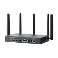 TP-Link Omada ER706WP-4G 4G+ Cat6 AX3000 Gigabit VPN Gateway with 4-Port PoE