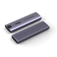 Convert your NVMe & SATA M.2 drive into superfast portable drive! Toolessly install the drive in the slot