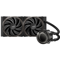 ANTEC Vortex 240 ARGB AiO Liquid CPU Cooler, Universal Socket, 240mm Radiator, PWM 2000RPM Fusion ARGB Cooling Fans, Addressable RGB LED Lighting with Suspended Spiral Pump Head Design - Image 2